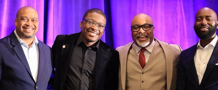 Wealth builders networking at the convention